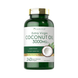 Aceite de Coco 3000 mg 240 cápsulas