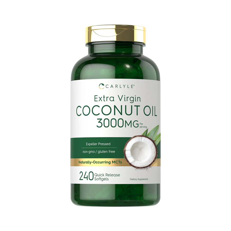 Aceite de Coco 3000 mg 240 cápsulas