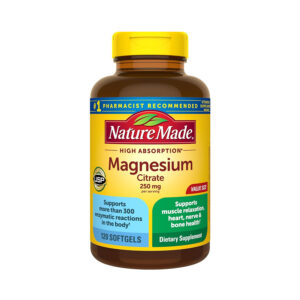 Citrato de Magnesio 250 mg, 120 Cápsulas Blandas