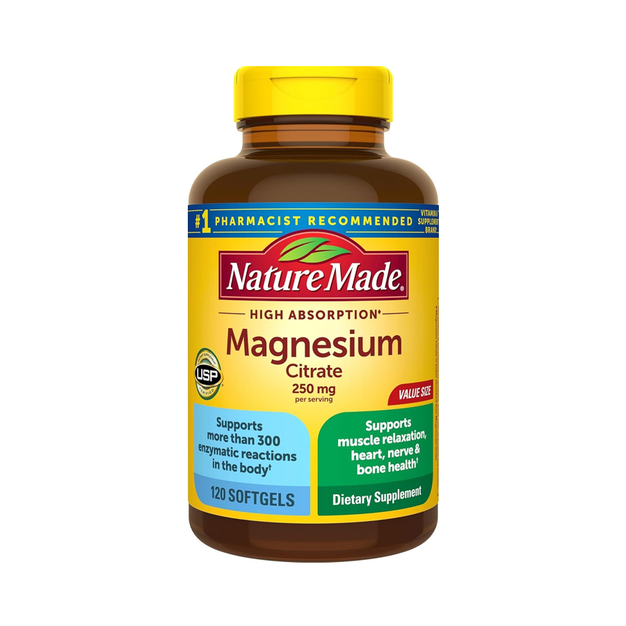 Citrato de Magnesio 250 mg, 120 Cápsulas Blandas