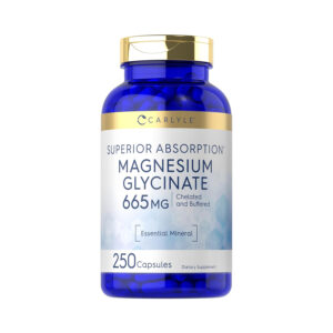 Glicinato de Magnesio 665 mg, 250 Cápsulas