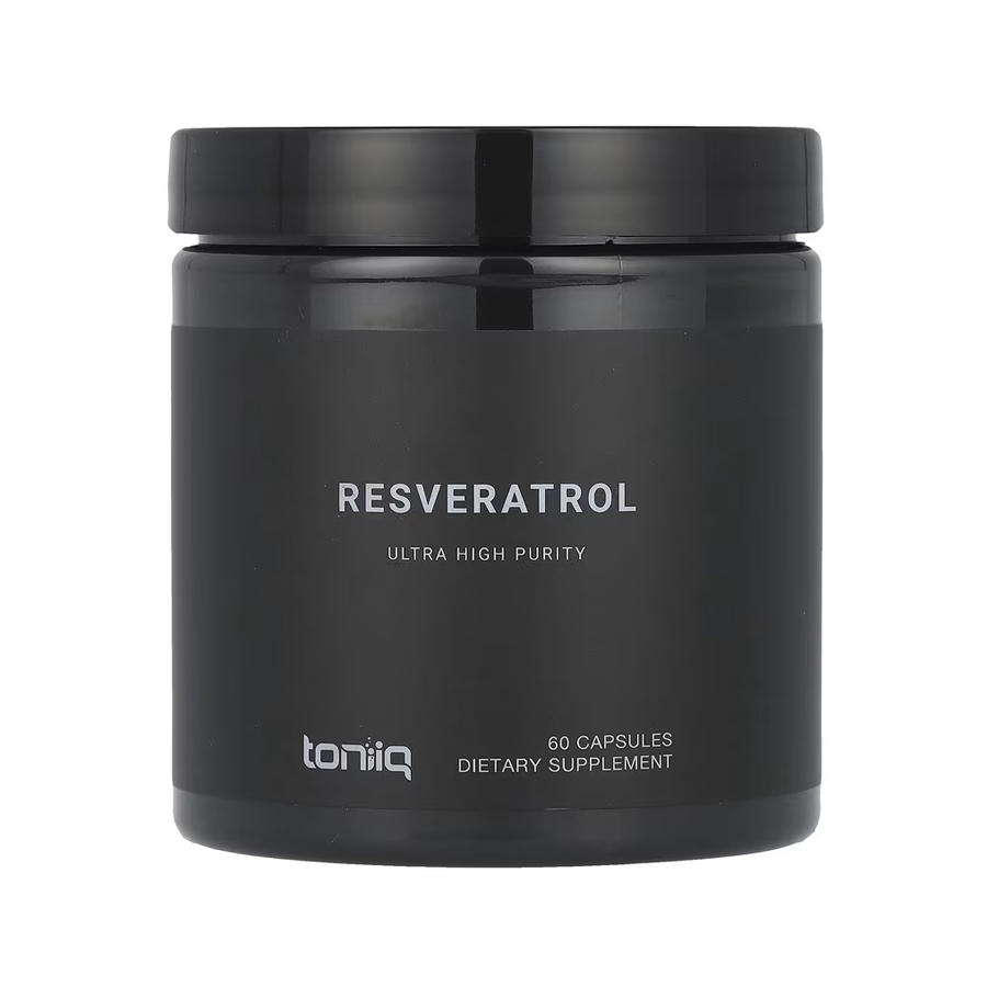 Resveratrol 98% Trans-Resveratrol 600 mg, 60 Cápsulas