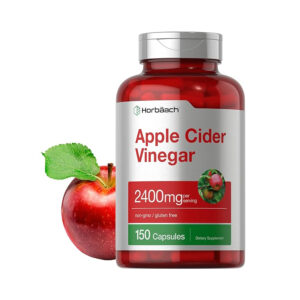 Cápsilas de Vinagre de sidra de manzana 2400 mg 150 Cápsulas