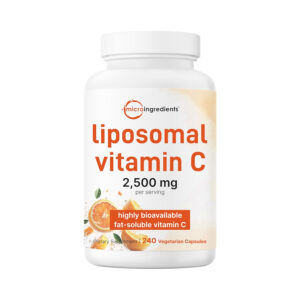 Vitamina C liposomal 2,500 mg, 240 cápsulas